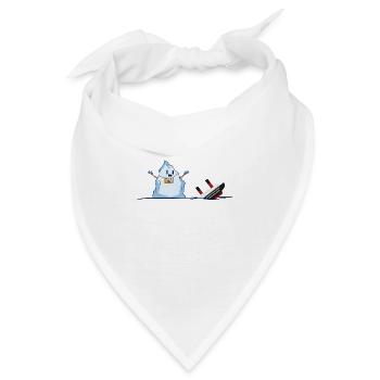 Kawaii Free Hugs - Titanic Gedenktag - Bandana - Weiß - Vorne