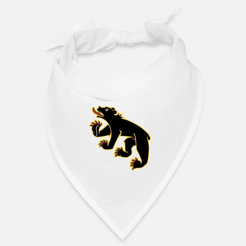 Drapeau de Berne - Bandana - blanc