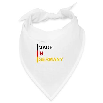 Made in Germany - Bandana - Weiß - Vorne