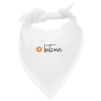 Bitcoin (Bitcoin) - Bandana - Weiß - Vorne