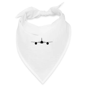 Airplane - Bandana - Weiß - Vorne