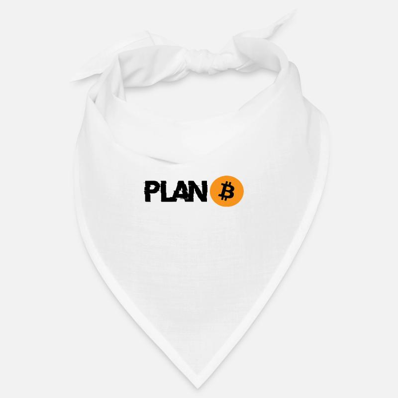 PLAN Bitcoin B - Bandana - Weiß