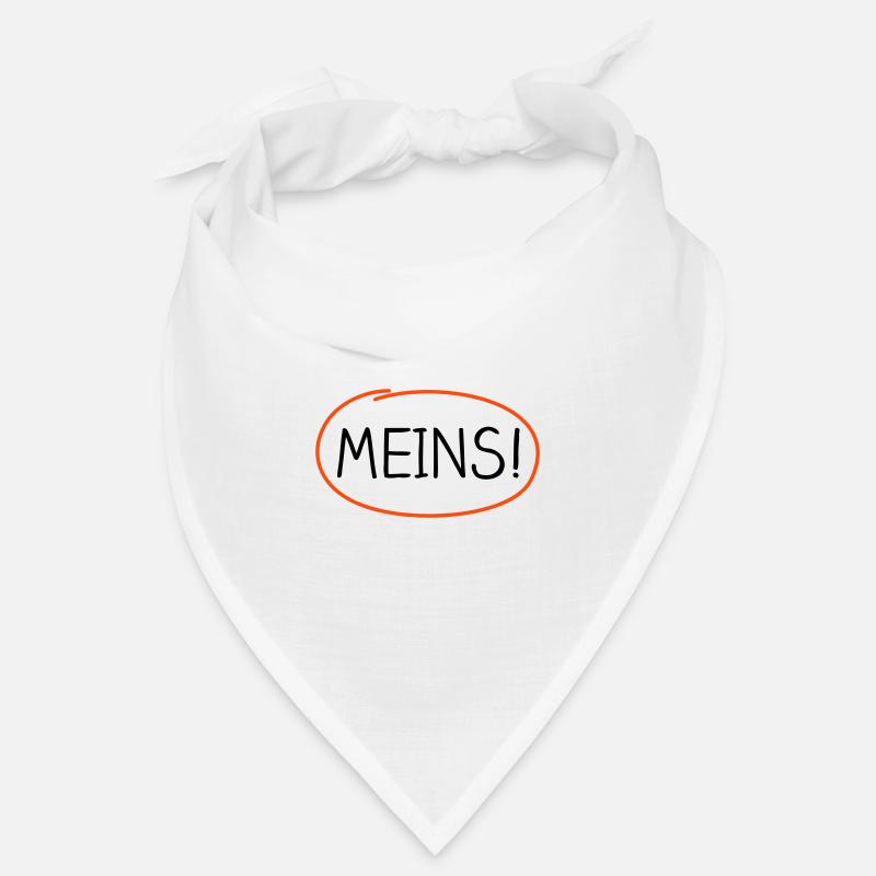 Meins! – farbig markiert Bandana
