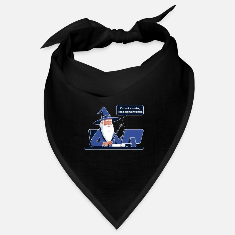 I'm Not a Coder I'm a Digital Wizard Programmer Bandana