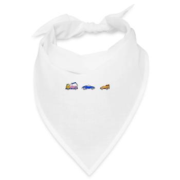 Auto Auto - Bandana - Weiß - Vorne