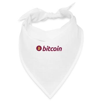 Bitcoin (Bitcoin) - Bandana - Weiß - Vorne