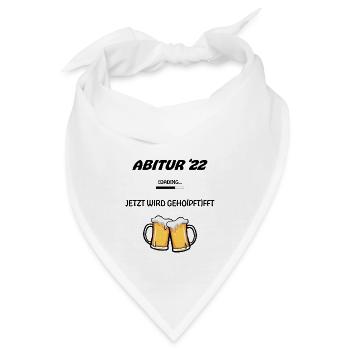 ABI 22 - Bandana - Weiß - Vorne
