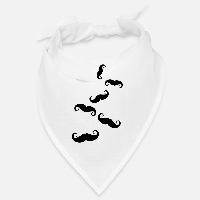 Schnurrbart symbol Bandana