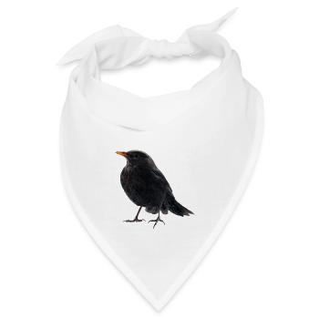 Amsel Drossel - Bandana - Weiß - Vorne
