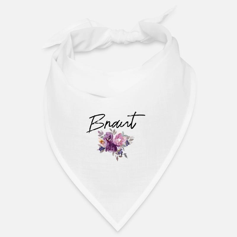 Braut - Junggesellinnenabschied Blumen Bandana
