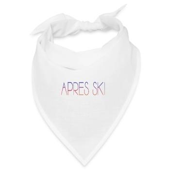 Apres Ski - Bandana - Weiß - Vorne