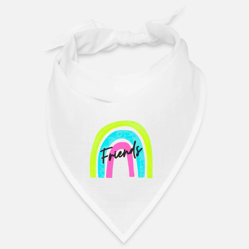 Amis Amis Amitié amicale - Bandana - blanc