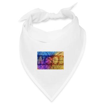 Holz - Wood - Baum - Bunt - Bandana - Weiß - Vorne