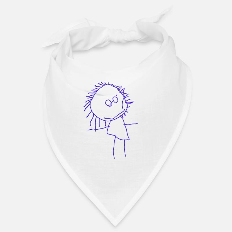 Dessin d'enfants pour maman Bandana