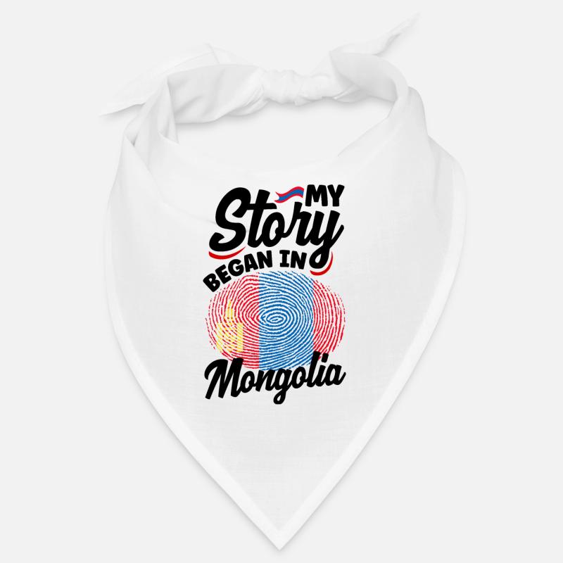 Mongolie Mongolie Citation du drapeau mongol Bandana