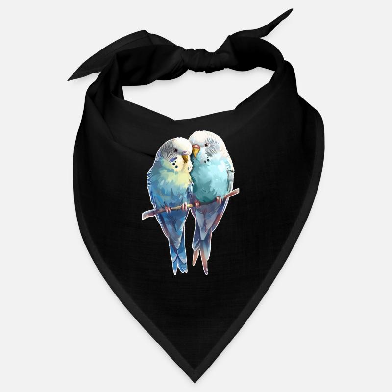 Budgie pair Bandana