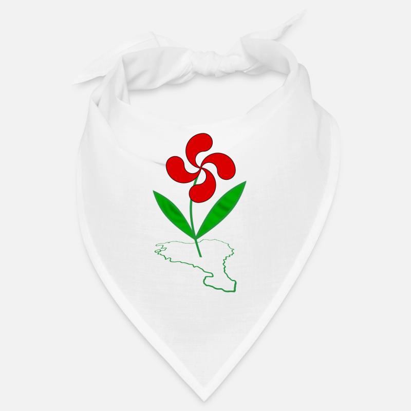 Basque flower Bandana
