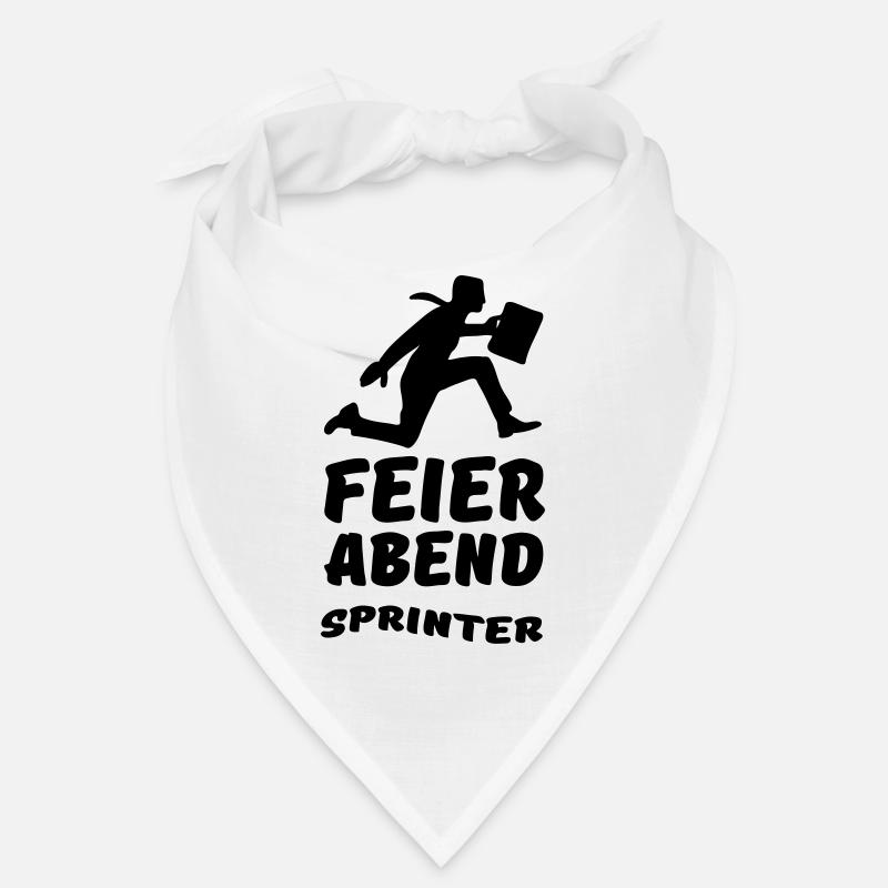Feierabend Sprinter Geschenk Arbeit Büro Bandana