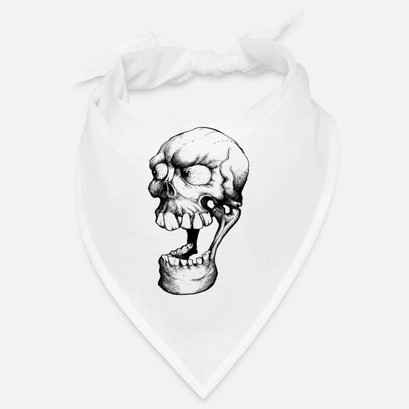 Smiley Skull Bandana