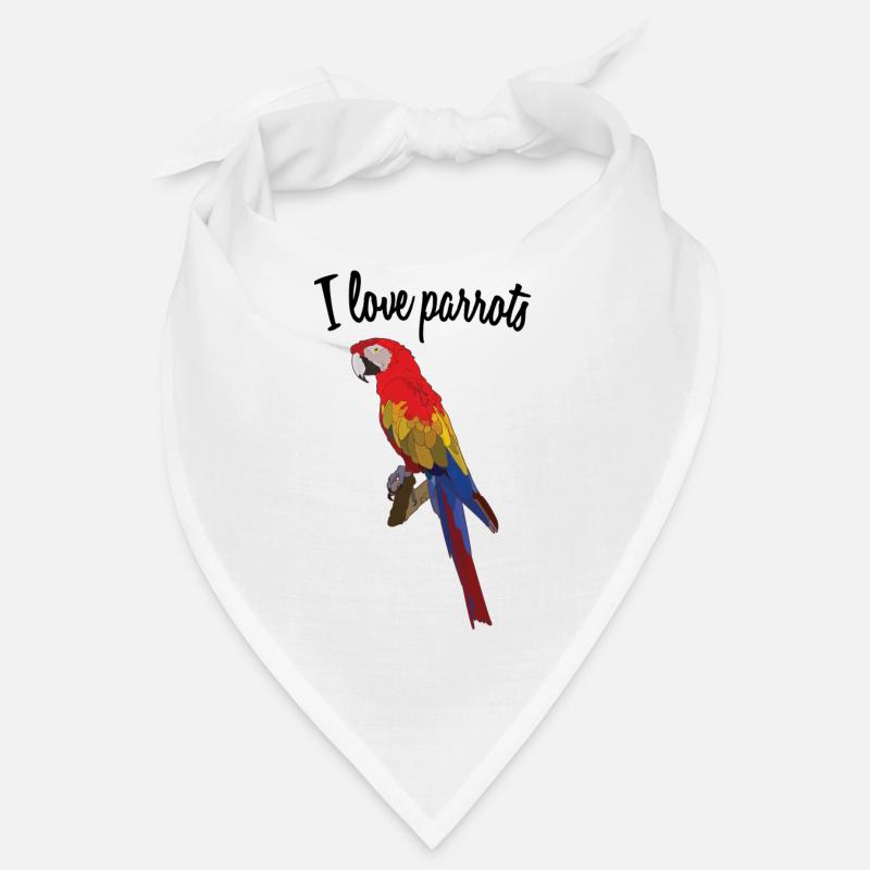 J'adore les perroquets Bandana