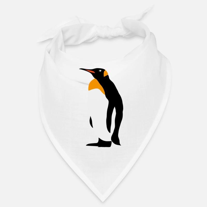 Pinguin - Bandana - Weiß