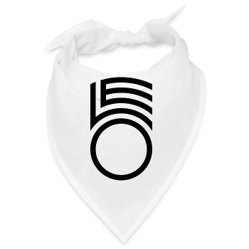 LEO full aff - Bandana - Weiß - Vorne