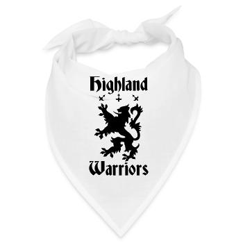 Highland Warriors - Bandana - Weiß - Vorne