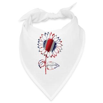 Vereinigtes Königreich - Bandana - Weiß - Vorne