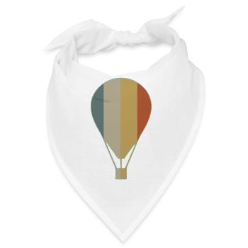 Heißluftballon - Bandana - Weiß - Vorne