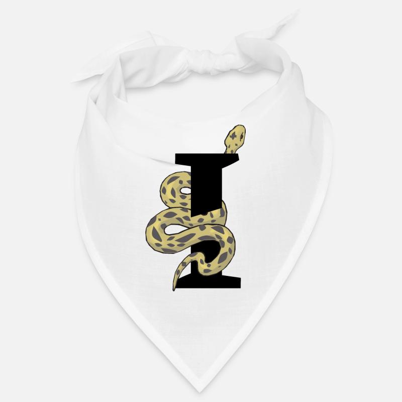 Letter i snake Bandana