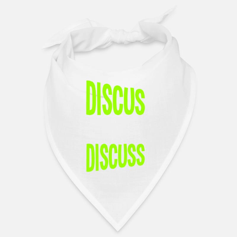 Diskuswurf Diskuswerfer Leichtathletik Diskus Bandana