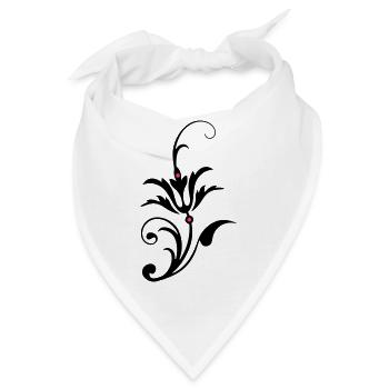 Tribal Silenzium Trio Cello Violine Steicher Musik - Bandana - Weiß - Vorne