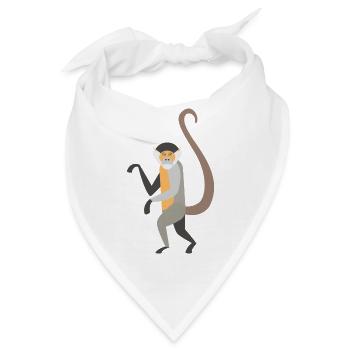 Wildtiere - Bandana - Weiß - Vorne