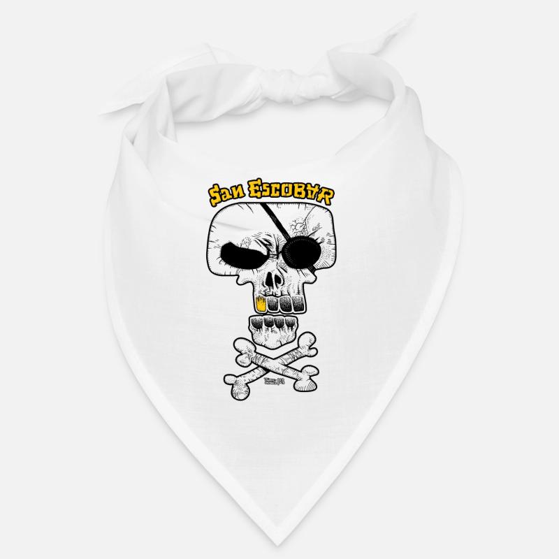 SAN ESCOBAR - Drapeau pirate / Crâne Bandana