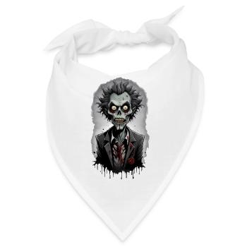 ZOMBIE im Kostüm 10 - Bandana - Weiß - Vorne