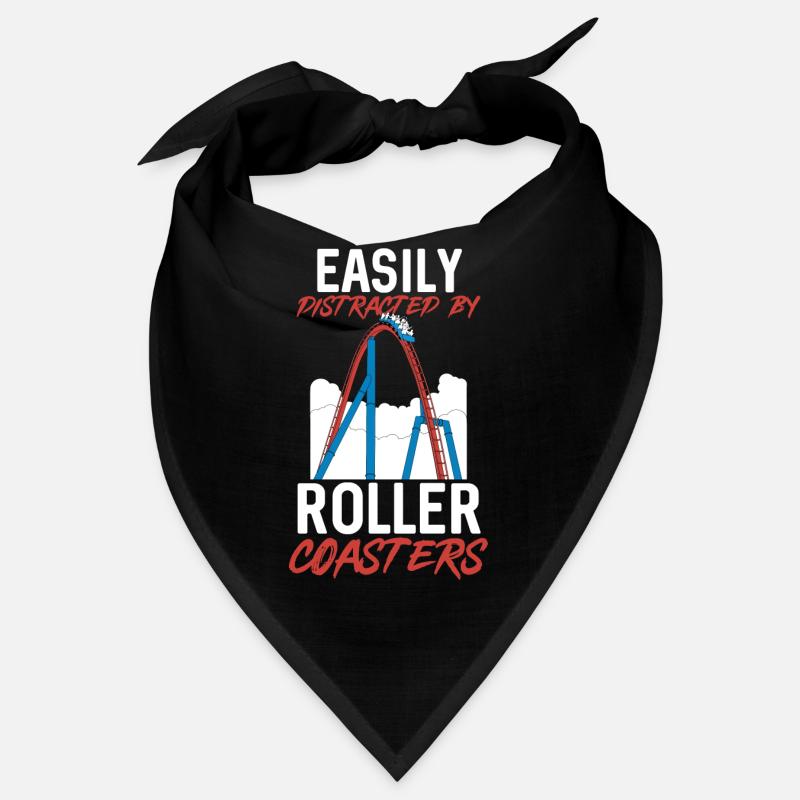 Roller Coaster Roller Coaster Amusement Park Bandana
