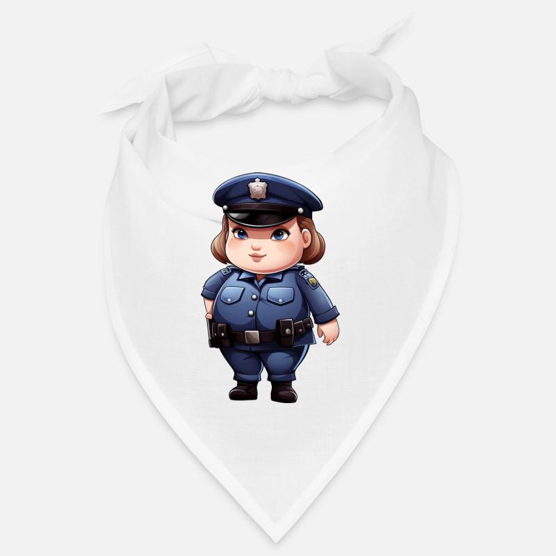 Fat policewoman Bandana