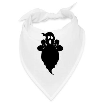 Geist Boo - Bandana - Weiß - Vorne