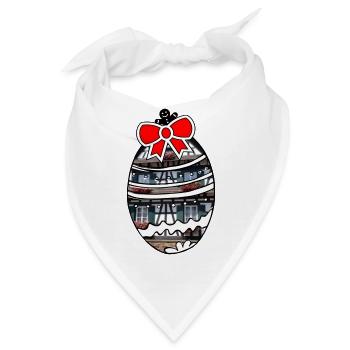Elsass Osterei - Bandana - Weiß - Vorne