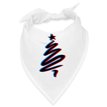 Schatten spendende Tanne - Bandana - Weiß - Vorne