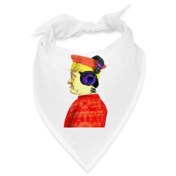 Federico da Montefeltro - Bandana - Weiß - Vorne
