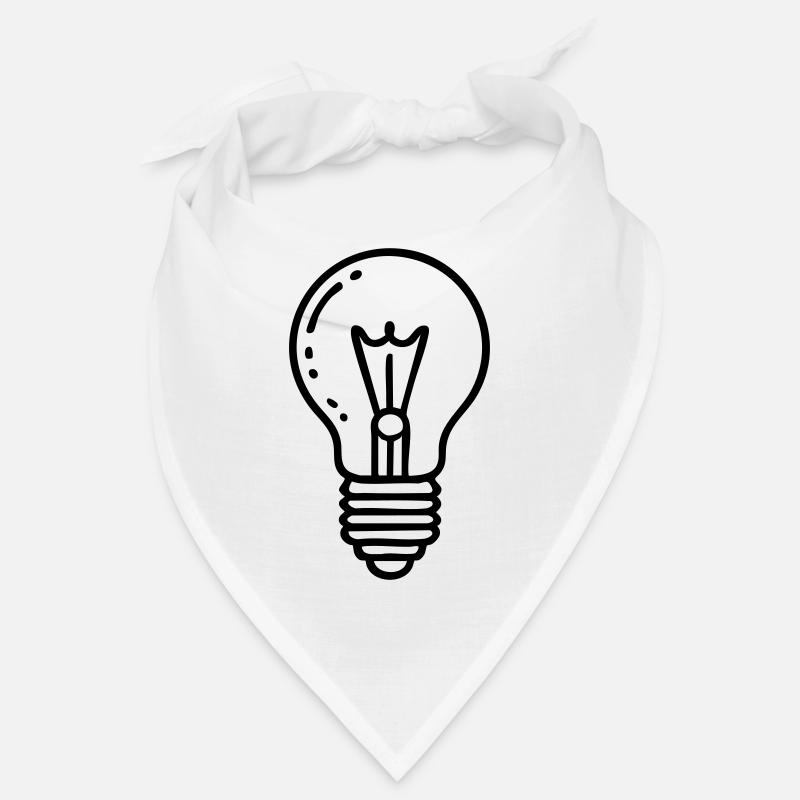 Glühbirne Idee Bandana