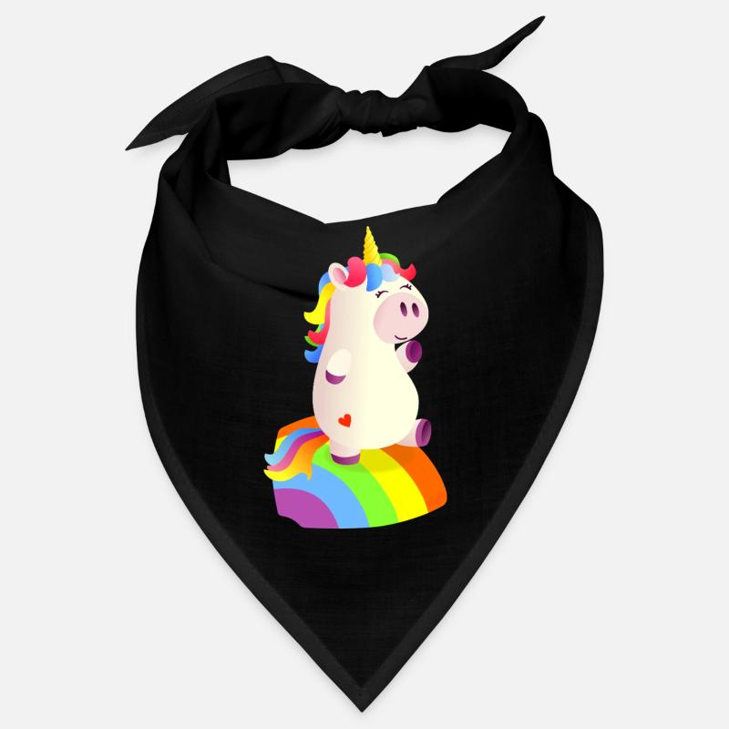 Magisches Einhorn auf dem Regenbogen - 🦄 Bandana
