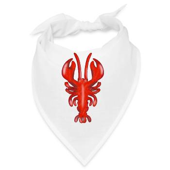 MEERESFRÜCHTE HUMMER - Bandana - Weiß - Vorne