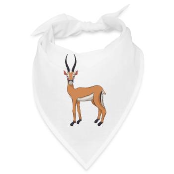 Antilope - Bandana - Weiß - Vorne
