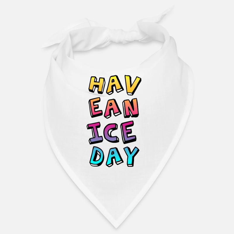 Have a nice Day Comic Course Summer Fun Sayings Bandana