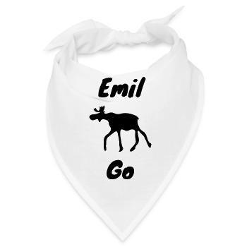 Emil der Elch - Bandana - Weiß - Vorne