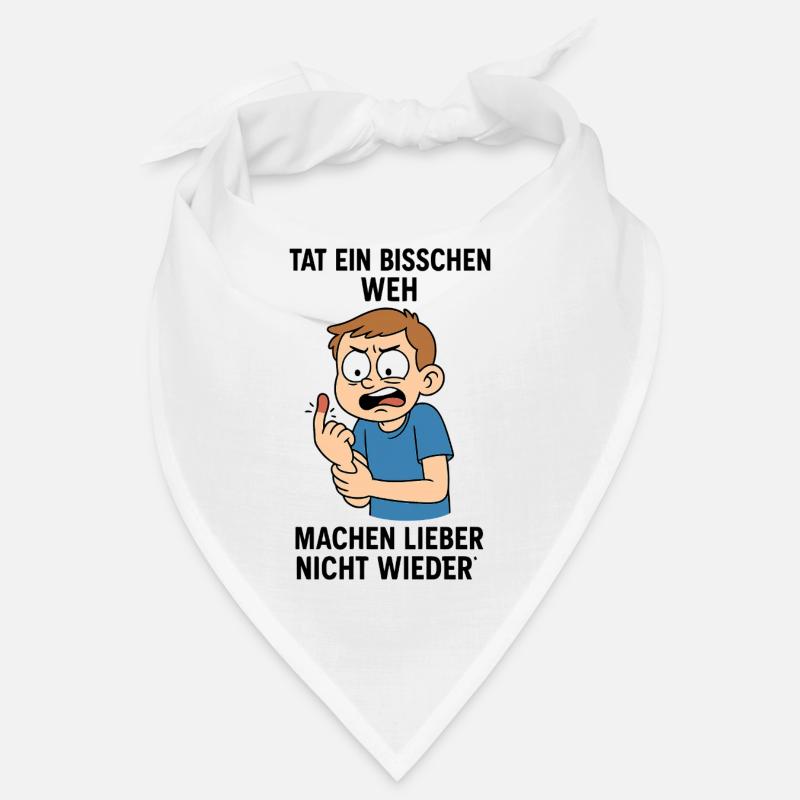 Don't Hurt Again Cartoon Boy Bandana