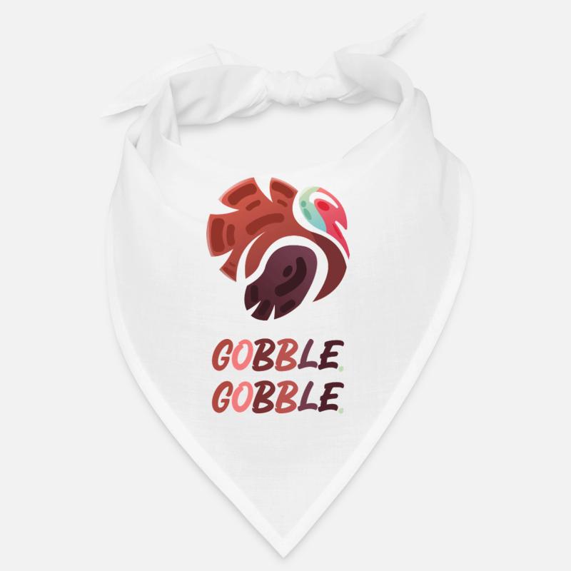 Gobble Gobble – Funny Turkey Design Bandana