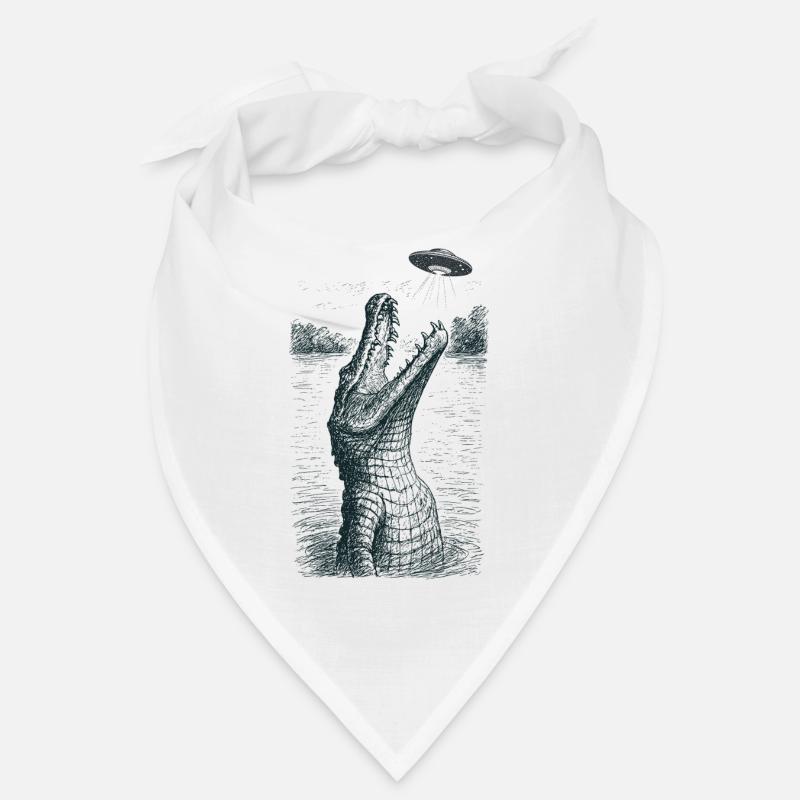 Mème Ufo Croc Bandana